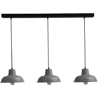 Masterlight Lampe de salle à manger Di panna Industria 3x26 Rétro