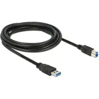 DeLOCK - Câble USB - USB type A (M) pour USB Type B (M) - USB 3.0 - 3 m - noir