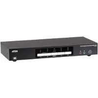 Aten Cs1944dp-at-g Switch Noir One Size / EU Plug 220V
