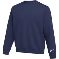Nike Garçons, Pull-over, Park Fleece Crew Kinder-Sweatshirt, Bleu, (L)