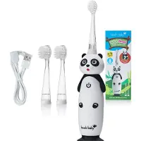 Brush-Baby Sonic Brosse à dents pour enfants Panda, Soins adaptés à l'âge 0-10 ans