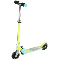 NILS Scooter pliant HL776 vert-bleu