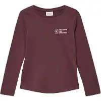 s.Oliver T-Shirt bourgogne / blanc