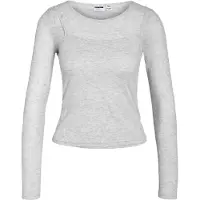 Noisy May T-shirt 'NMNusa' gris fumé