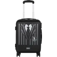 KARACTERMANIA Wednesday Uniform Abs 4 Wheel Cabin Suitcase Noir