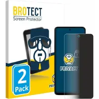 BROTECT Protection Anti-Espion (2 pcs, Motorola Moto G56), Téléphone portable : film de protection, Transparent