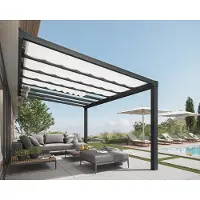 Canopia Stores de toit 3,4x5,2m blanc - Palram - 705872