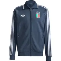 Adidas Vestes d’entraînement 'Italy Away Anthem' bleu foncé / vert / rouge / blanc