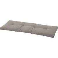 Siena Garden Coussin d'assise COMFORT, env. 110 x 44 x 7 cm. Tissu de revêtement : 70 % coton / 30 % polyester (110 x 44 cm)