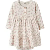 Lil´ Atelier Robe Manches Longues Fille Gago Coconut Milk