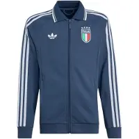Adidas Italy Enfant - Manteaux blousons, Bleu - Taille 135 - 140 CM - Jersey de coton