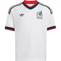 Adidas T-Shirt fonctionnel 'Mexiko 26' vert foncé / rouge / blanc