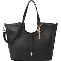U.S. POLO ASSN. sac à épaule sac à épaule bandoulière Lawson Shopping Bag Black noir