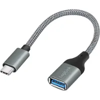 Ginza.se USB-C mâle vers USB-A femelle OTG 15W 0,15m