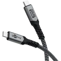 Pro Câble USB-C - - Charge rapide 240W - 40 Gbit - Flexible et doux - Compatible HDR10