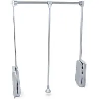 Emuca Cintre Pliable Closet Hang 830-1150 Mm