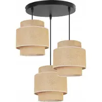 Light11 HOME Suspension, lustre, abat-jour, Boho Juta