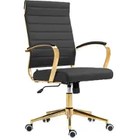 BellaFurn Chaise de bureau ergonomique Art Learning - confort d'assise design - avantage de rotation à 360° | Couleur : noir