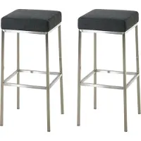 BellaFurn lot de 2 tabourets de bar - tabouret de bar - tissu confortable et facile d'entretien