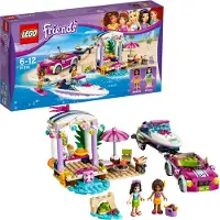 LEGO - Friends, Andreas Bateau de transport de course ; 41316