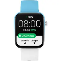 RUBICON Femmes en Smartwatch RNCE97 - Connexions, pression artérielle (SR042D)