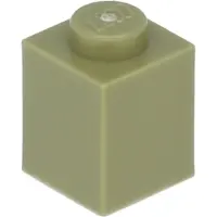 LEGO 100 pièces 3005 Brick 1x1 Part Basic briques 100 vert olive