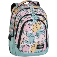CoolPack Drafter Art Deco Sac à dos scolaire pour jeunes
