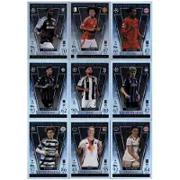 Topps Match Attax Ligue des champions 2024/25 EXTRA - Cartes à collectionner - Les 9 cartes « Patinum Pull » en édition limitée