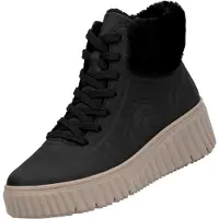 Rieker Damen High Top Sneaker Noir