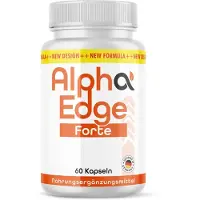 Glory Products OÜ Gélules Alpha Edge Forte | Pour plus de passion à deux | Association d'ingrédients naturels | 60 gélules