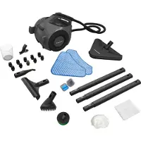 Techweise TS2 Nettoyeur vapeur - 100+ surfaces - 50 minutes de vapeur - 4 bar - Machine à nettoyer - Nettoyeur vapeur sol