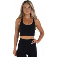 Divina Soutien-gorge de sport 'Athleisure' noir