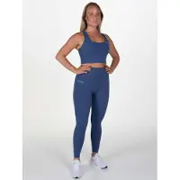Divina Soutien-gorge de sport 'Ortus' bleu foncé / blanc