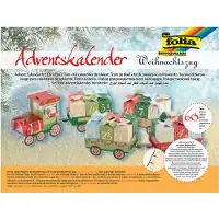 Soft-carrier Calendrier de l'Avent Train de Noël 60 pcs (1 pièce)
