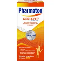 Opella Healthcare Complexe physiologique pour améliorer la vitalité et la forme des seniors - 100 comprimés Pharmaton Geriavit