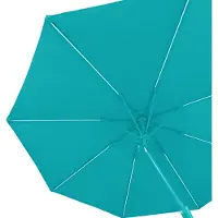 Blumfeldt Parasol de Jardin Exterieur et Balcon, Panneaux Solaires, Lumières LED, Protection UV, Etanche, Grand Parasol Deporte Réglables Hauteur et Angle, Parasols Exterieur Jardin, Avec ou Sans Pied
