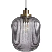 LEDKIA Suspension Métal Et Verre Windsor