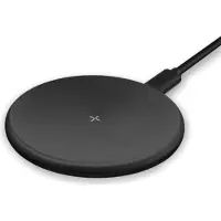 COFI Wireless Charger Stand, Station de charge inductive 15W Chargeur rapide sans fil Support pour téléphone portable Noir