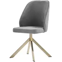 Xl Moebel Gmbh Stilvoller Esszimmerstuhl 6tlg weiche Sitze Drehstuhl komfortable Möbel