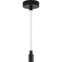 Osram Suspension Decor Glow E27, 9,5 W, 450 lm, 2700 K, noir, acier/plastique, câble éclairé
