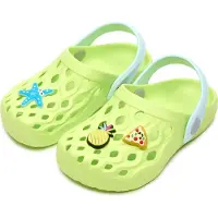 Ladeheid Sabots pour enfants, pour filles et garçons, sabots de jardin légers, chaussures de jardin pour enfants LA-CA-15 (pistache, 29/30 EU)