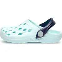 Ladeheid Sabots pour enfants, pour filles et garçons, sabots de jardin légers, chaussures de jardin pour enfants LA-CA-14 (bleu clair, 32/33 EU)