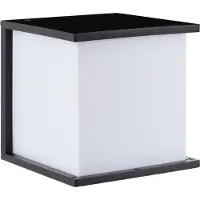 LEDKIA Applique Murale Extérieure Aluminium Daman Noir