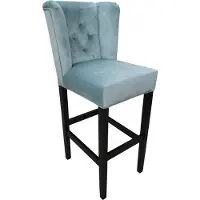 AEA Tabouret de bar chaise de bar tissu 6pcs design chaises de bar tabouret de comptoir chaises velours