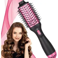 Famanu brosse à air chaud 4 en 1 pour le séchage, le coiffage et le volume | Technologie céramique & ionique | Idéal pour tous les types de cheveux