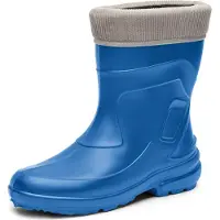Ladeheid Bottes de caoutchouc Thermo Eva pour femmes LA-800-2017 (bleuet/gris, 36)