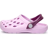 Ladeheid Sabots pour enfants, pour filles et garçons, sabots de jardin légers, chaussures de jardin pour enfants LA-CA-14 (Lilla, 27/28 EU)