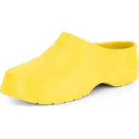 Ladeheid Femmes et Hommes Sabots légers Eva Sabots de jardin Chaussures de jardin KL037(Jaune, 42)