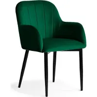 PAWS MÖBEL MEUBLES PAWS TRUL vert seau moderne chaise rembourrée pour salon, restaurant, cuisine avec accoudoirs, chaise de restaurant, chaise de cuisine