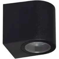 LEDKIA Applique Murale Extérieure Gala Noire Noir